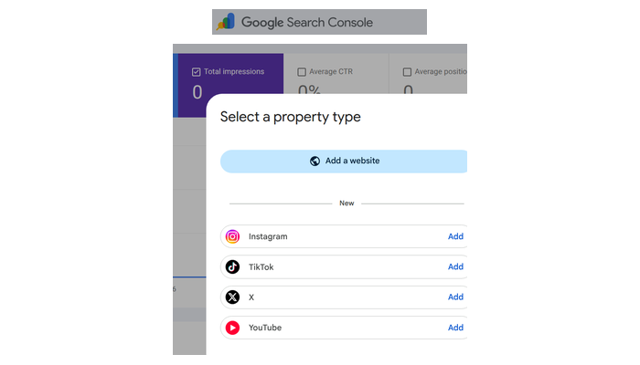 GSC Platform Properties Now Global: Track Social & Video Search Data